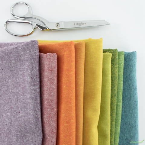 Robert Kaufman, Essex Yarn Dyed Linen, Cedar