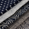 Sevenberry for Robert Kaufman, Nara Homespun, Hills Indigo
