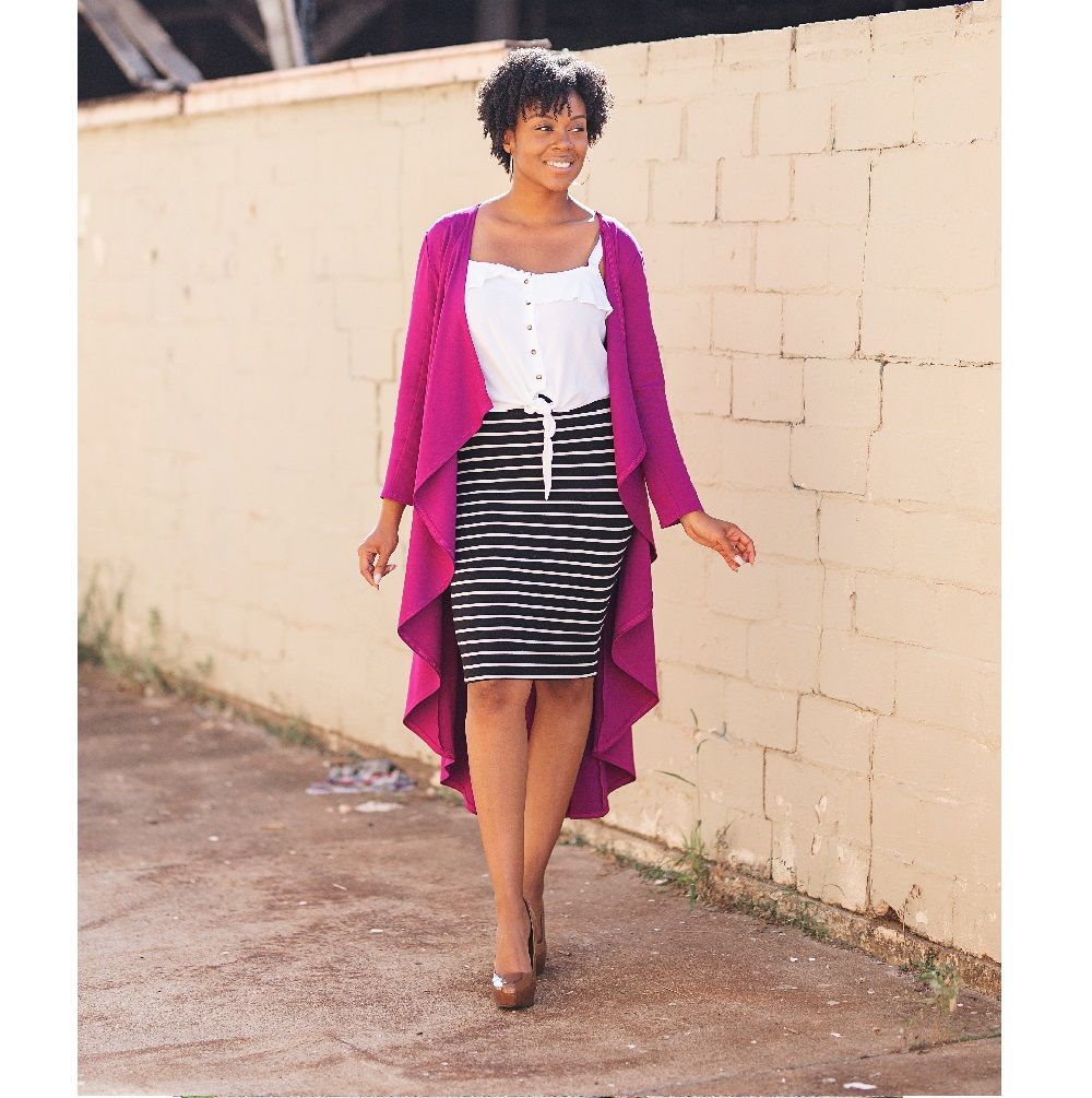 Style Sew Me, Sewing Pattern, Madison Cardigan