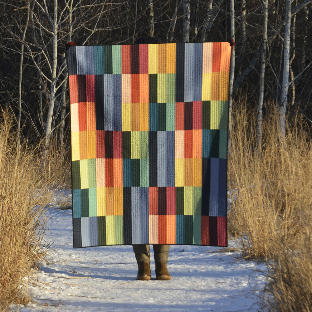 Paint Lake Quilt Pattern by The Blanket Statement