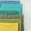 Violet Craft for Robert Kaufman, Modern Classics, Etch Avocado