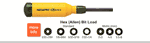 Megapro 15in1 Hex(Allen) Bit Load   Part # 151HX
