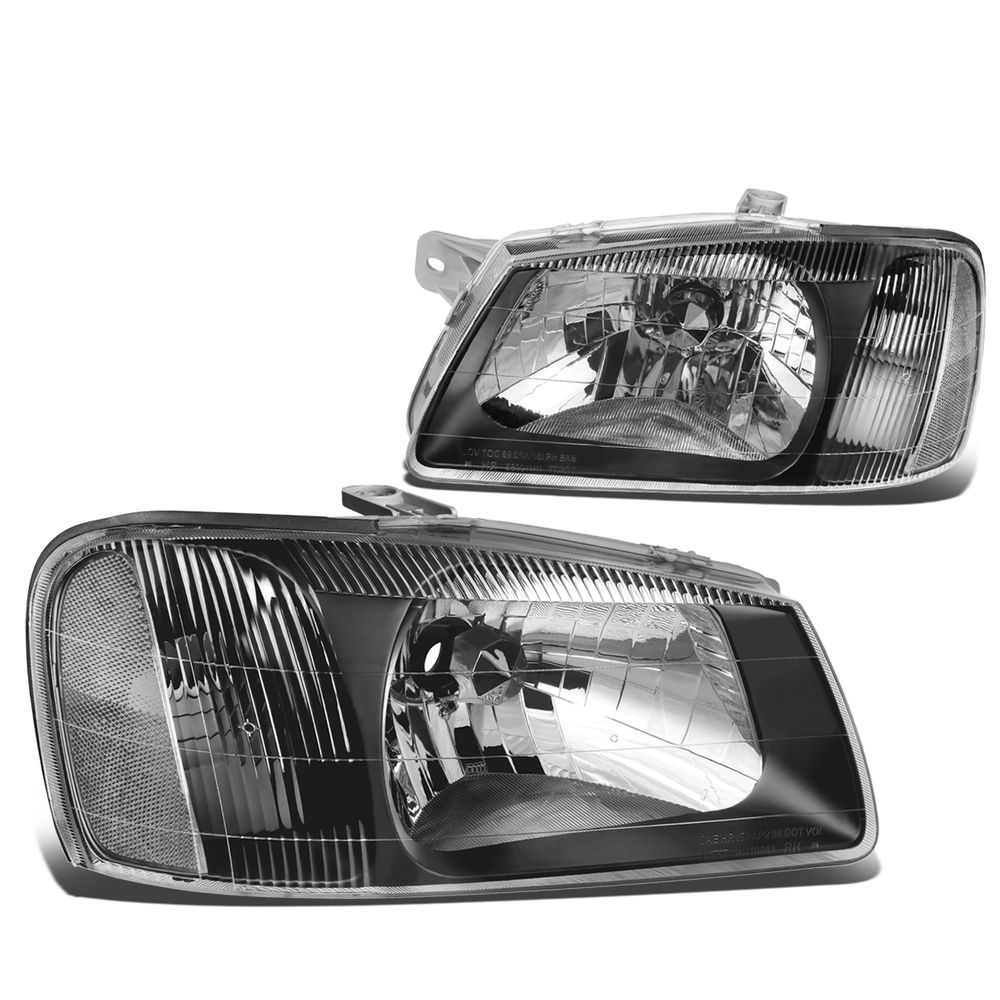 0002 Hyundai Accent Headlight Assembly (Driver & Passenger Side