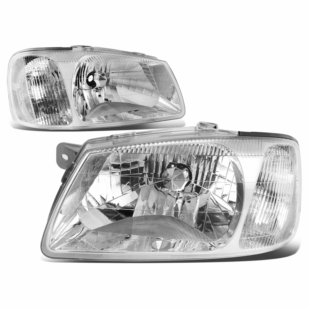 0002 Hyundai Accent Headlight Assembly (Driver & Passenger Side