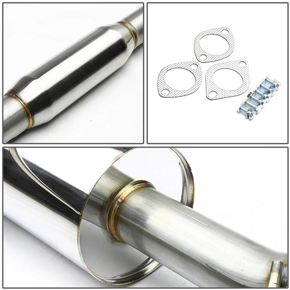 0003 Nissan Maxima V6 Vq35De 4" Muffler Tip Stainless Catback Exhaust