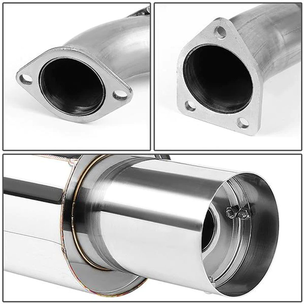 0005 Mitsubishi Eclipse 3G Gt/Gts V6 4" Muffler Tip Stainless Catback