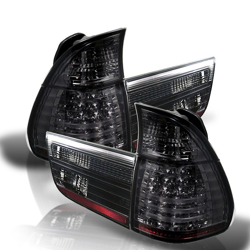 SPYDER 0006 BMW X5 E53 Euro Style LED Tail Lights Smoked ALTYD
