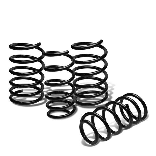 0107 Mitsubishi Evo 8 / Viii 1.9"Drop Suspension Lowering Springs Black