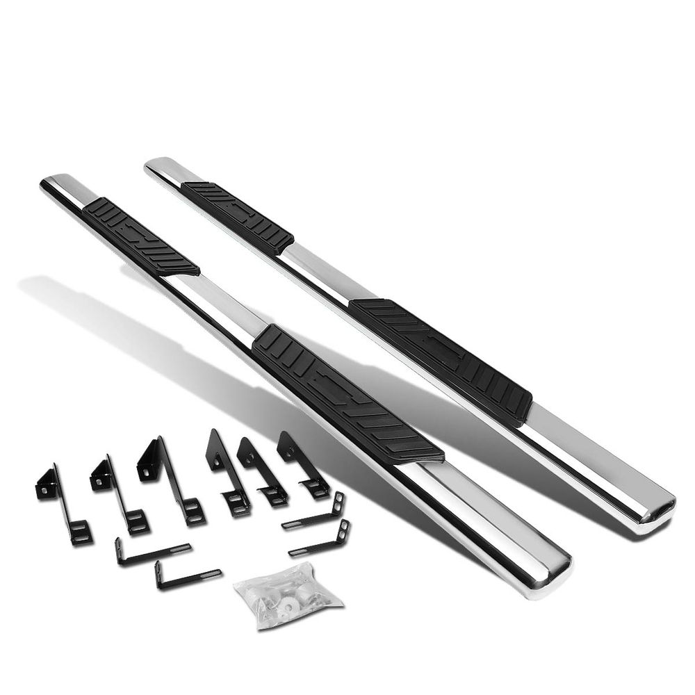 0116 Chevy Silverado / GMC Sierra Crew Cab 5" Oval Side Step Nerf Bar