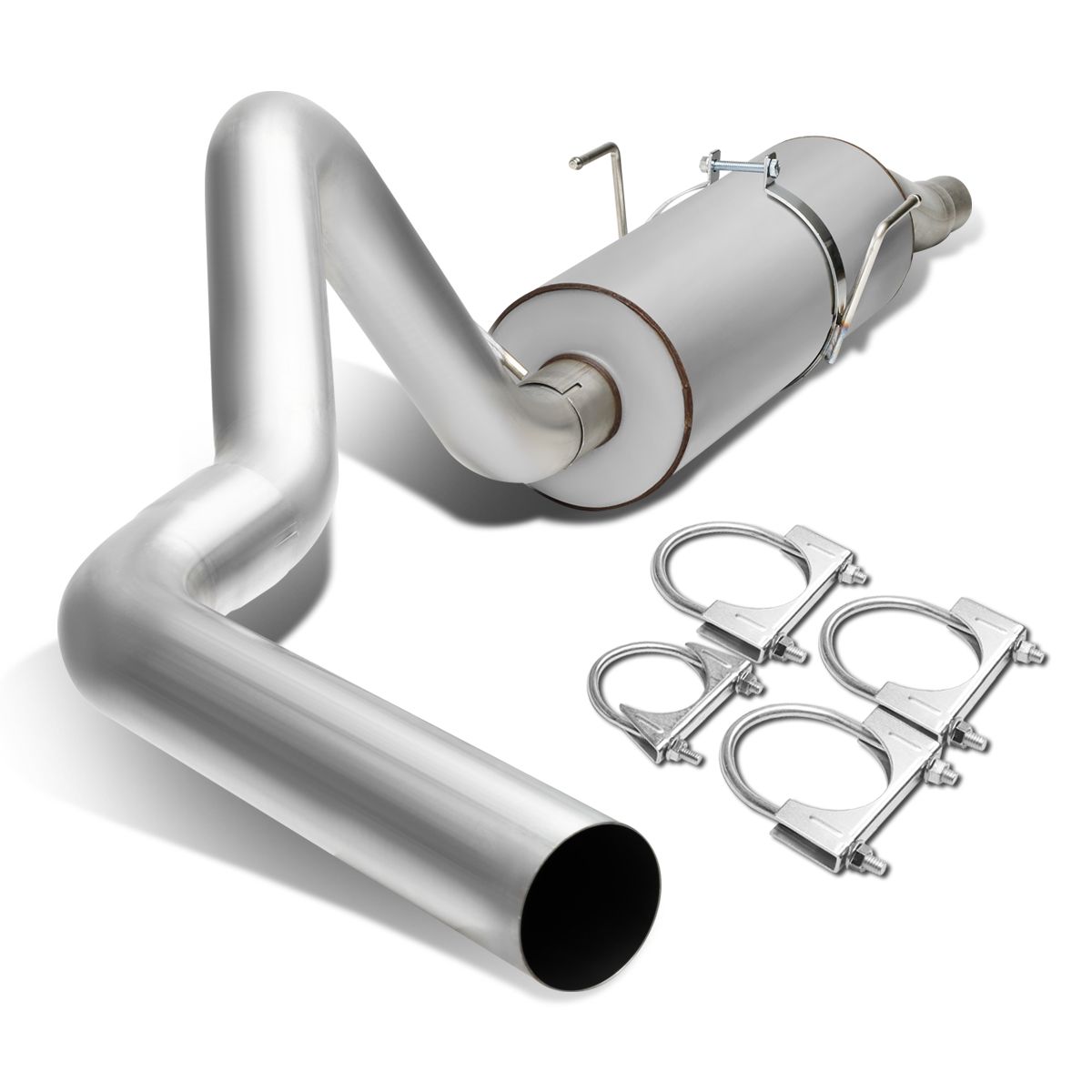 0205 Dodge Ram 1500 3"Louvered Core Muffler Catback Exhaust System