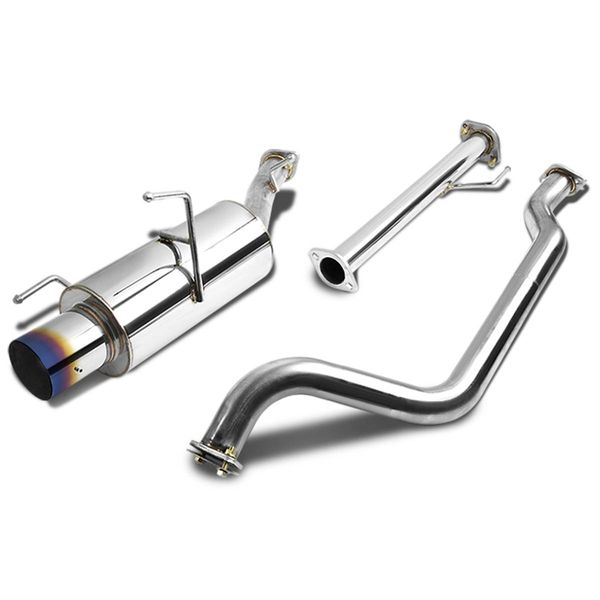 0205 Nissan Sentra SeR Spec V 4"Muffler Tip Stainless Catback Exhaust