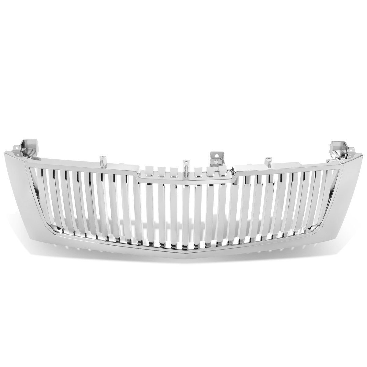 For 2002-2006 Cadillac Escalade Chrome Vertical Front Hood Bumper Grill Grille