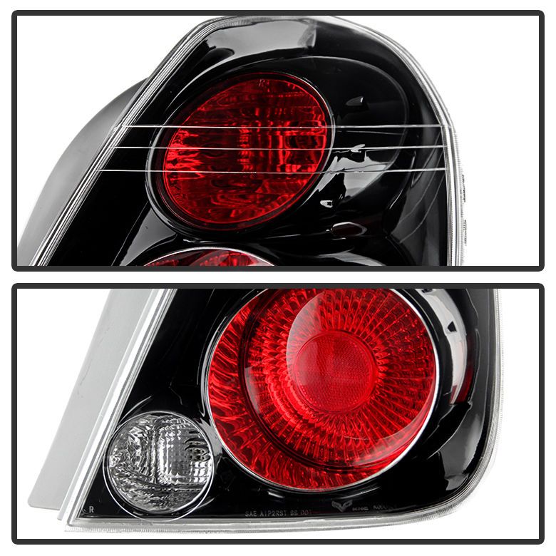 0206 Nissan Altima OEM Style Replacement Tail Lights Pair Black