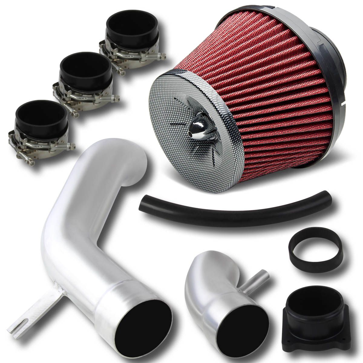 0206 Nissan Sentra 2.5L Performance Cold Air Intake + Carbon Red Filter