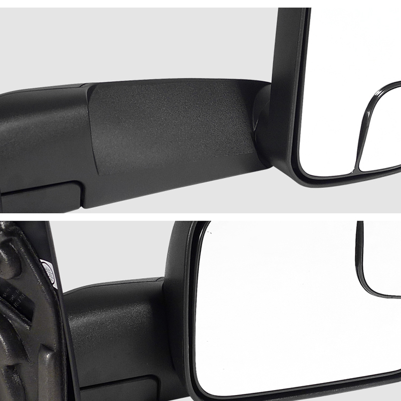Factory Style Tow Mirrors 0208 Dodge Ram 1500 / 0309 2500 3500