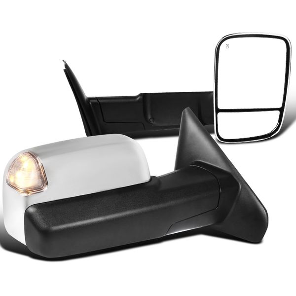 Factory Style Tow Mirrors 0208 Dodge Ram 1500 / 0309 2500 3500