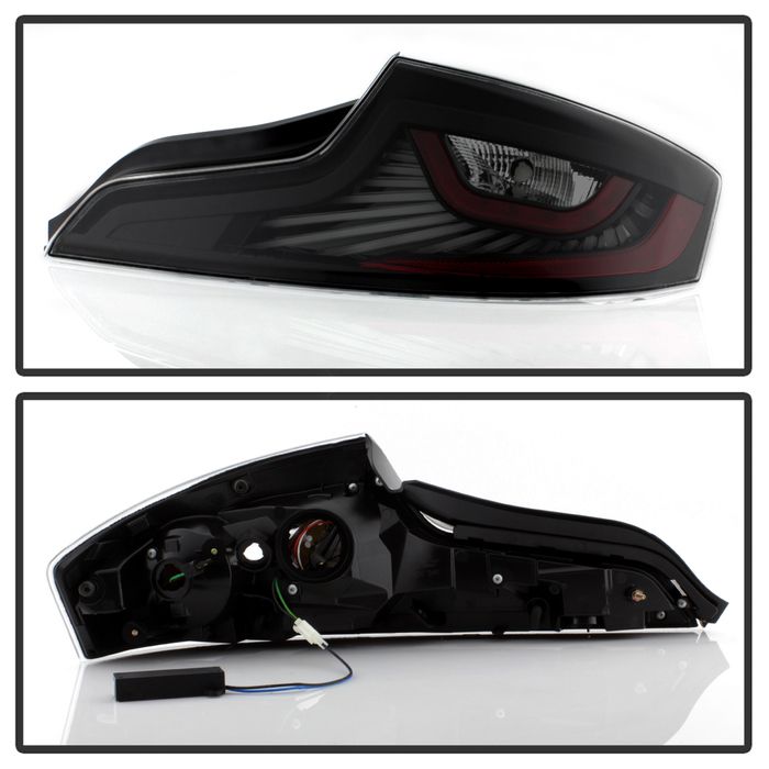 0305 Infiniti G35 [2DR Coupe] LED Tail Lights Black Smoked
