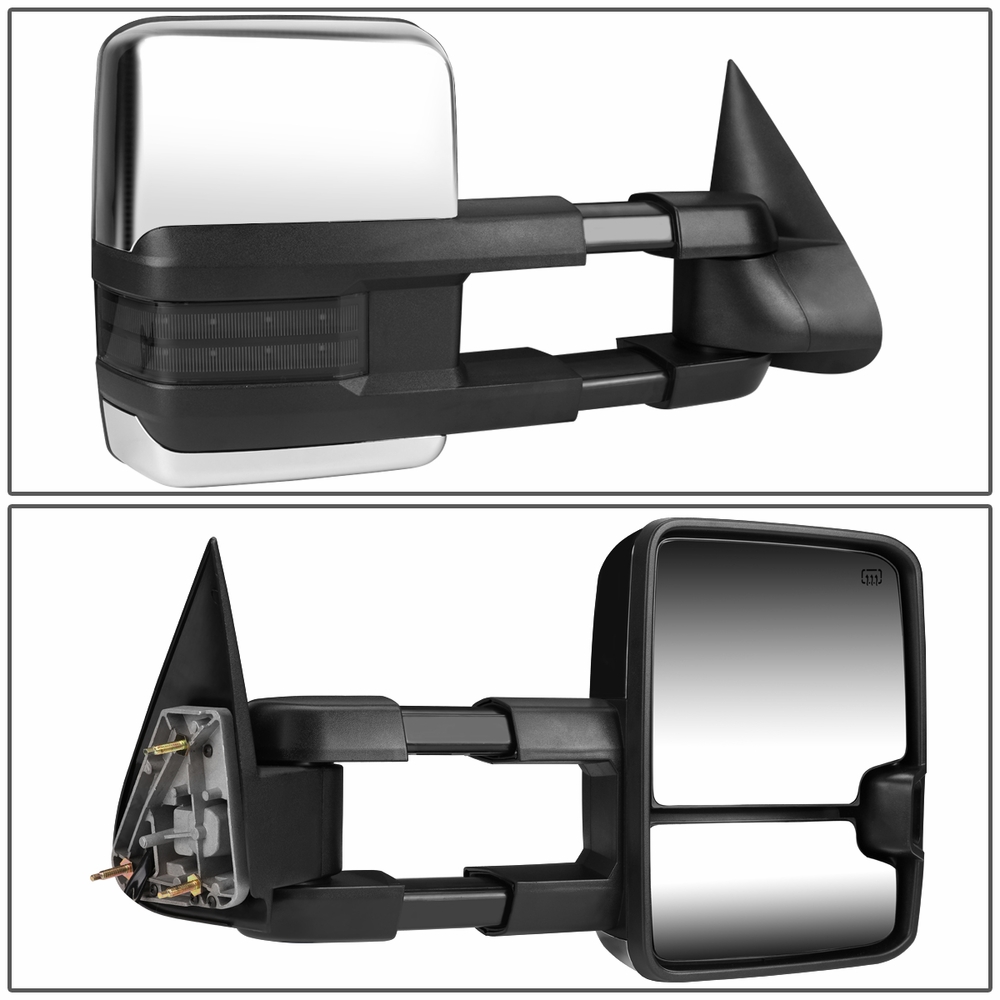 Factory Style Tow Mirrors 0306 Chevy Tahoe/GMC Yukon Powered+Heated