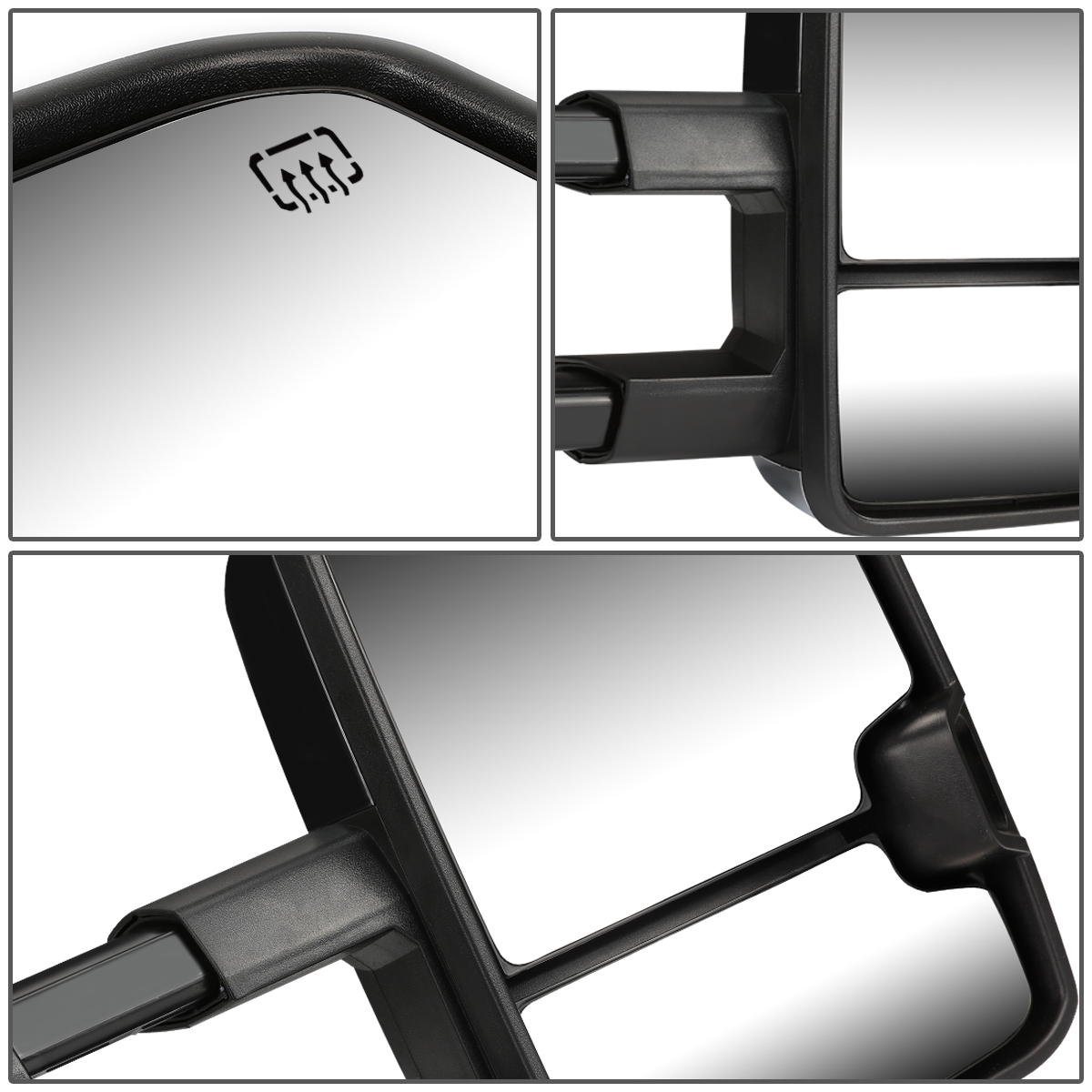 Factory Style Tow Mirrors 0306 Chevy Tahoe/GMC Yukon Powered+Heated