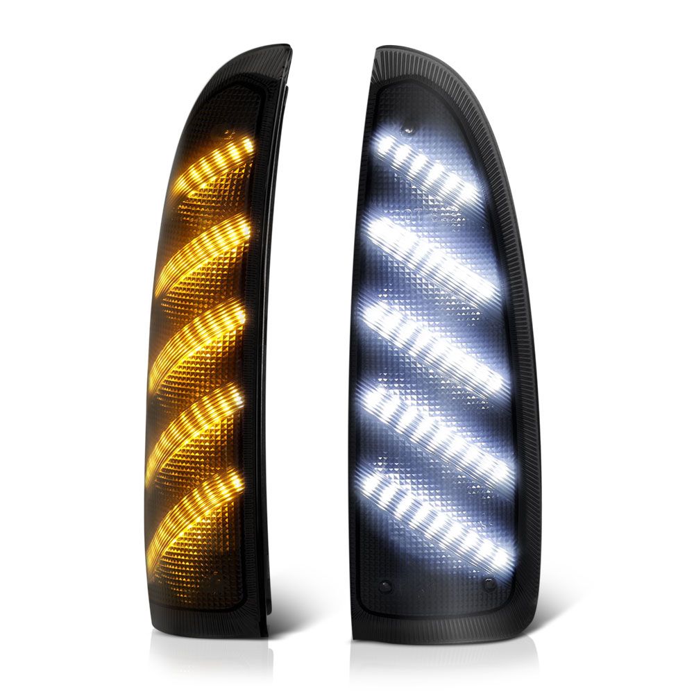 0307 Ford Super Duty F250 F350 LED Side Mirror Light Switchback