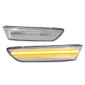 03-07 Infiniti G35 Coupe Amber LED Side Marker Lights - Clear