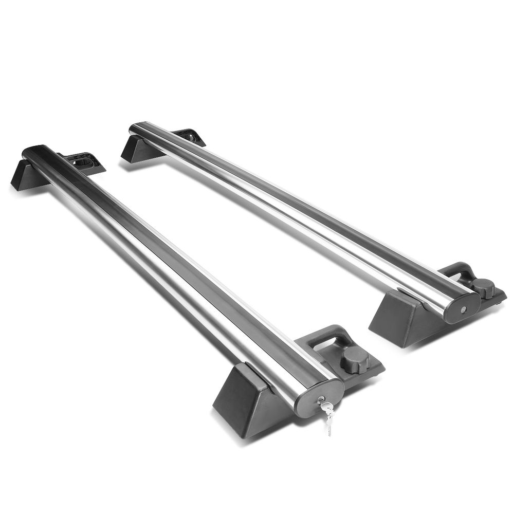 0309 Hummer H2 Pair of Aluminum OE Style Roof Rack Top Cross Bars w/ Lock & Keys