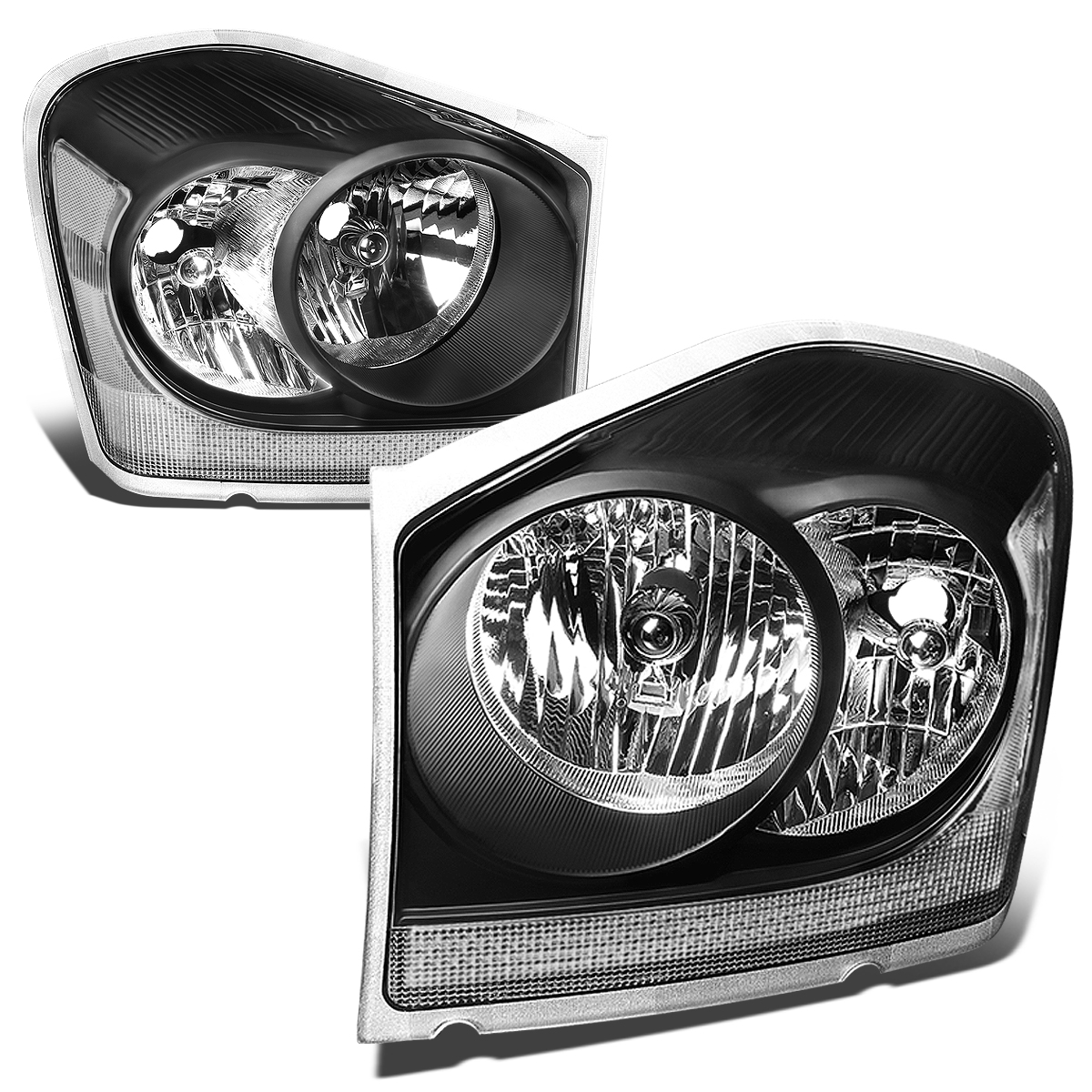 04-06 Dodge Durango Headlight Assembly (Driver &amp; Passenger Side ...