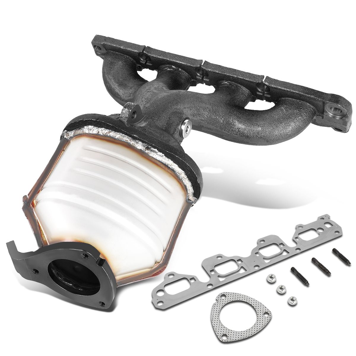 0408 Chevy Malibu Aura 2.2L 2.4L Catalytic Converter Exhaust Manifold