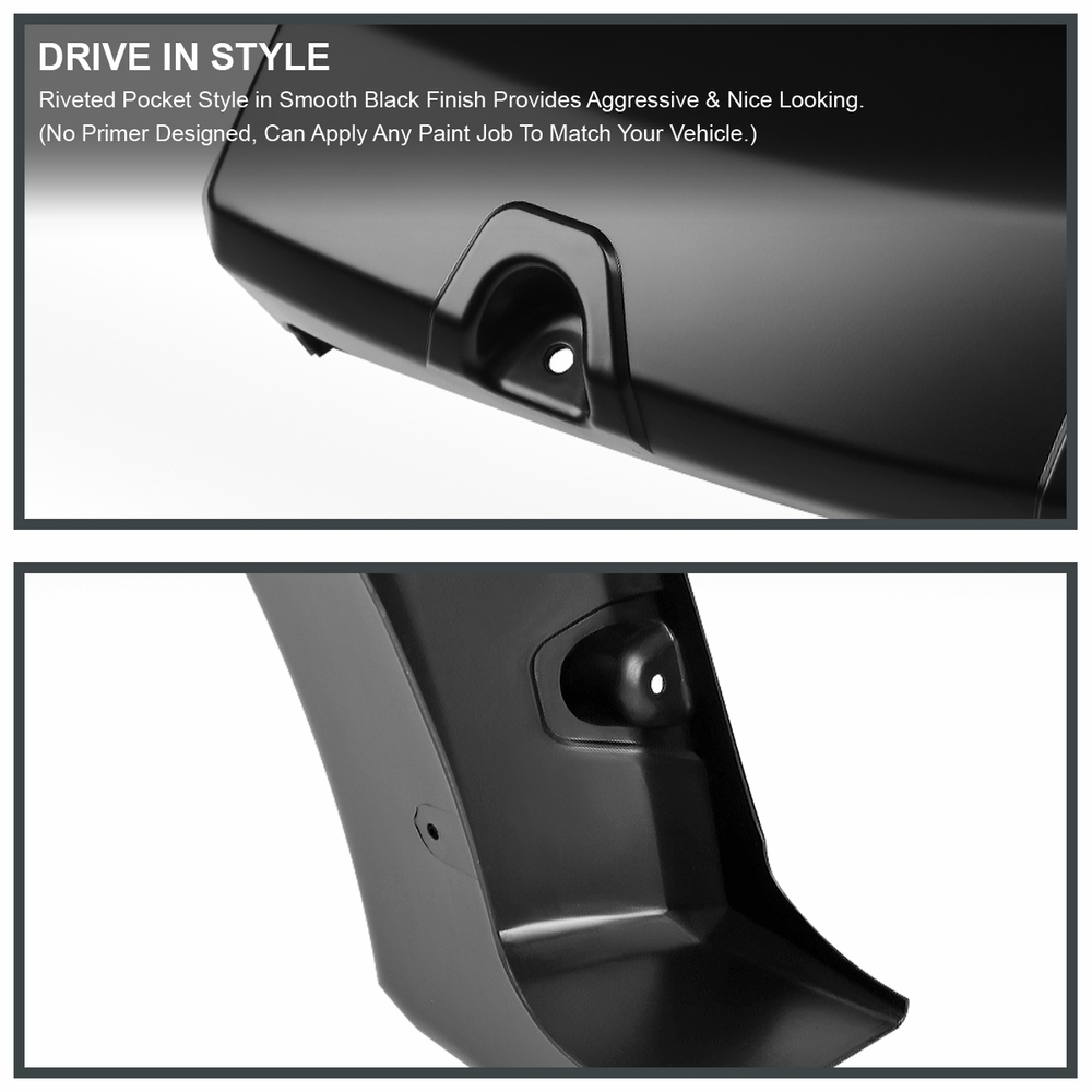 0408 Ford F150 / 0708 Lincoln Mark LT Pocket Rivet Smooth Black