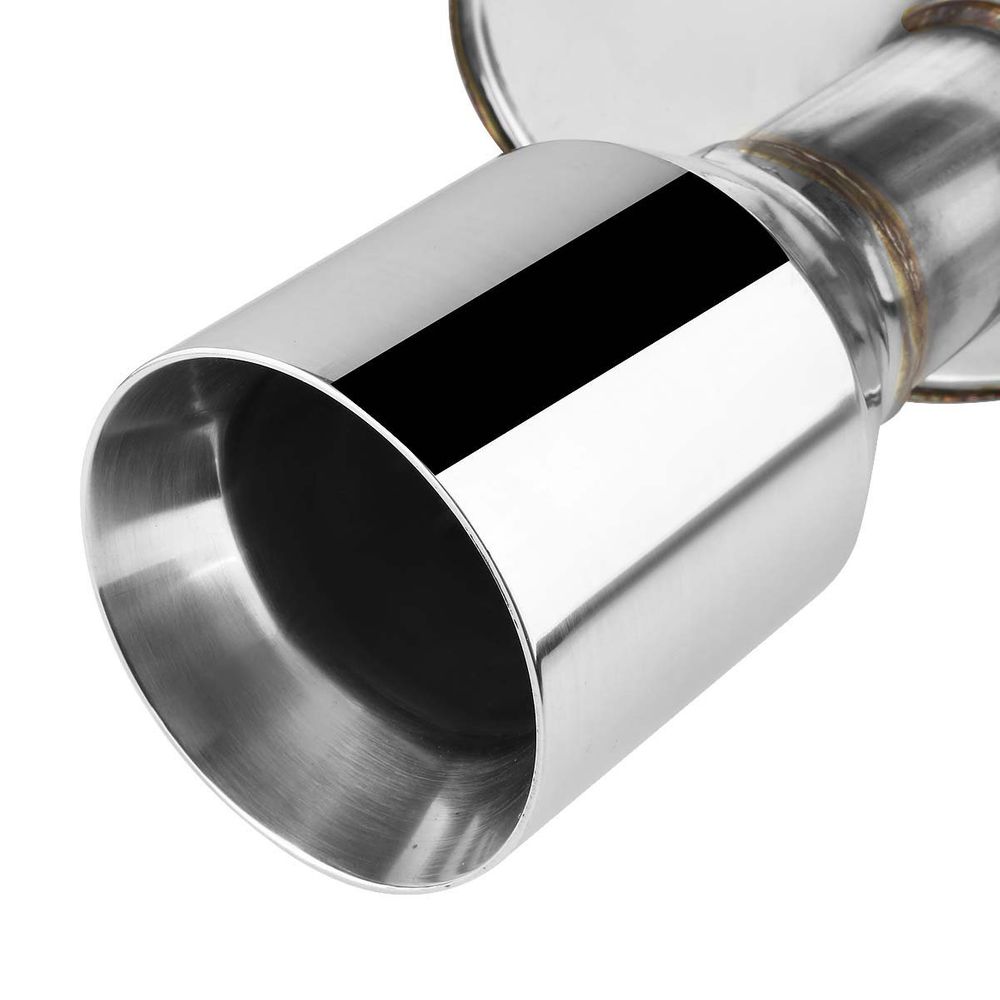 0408 Nissan Maxima DualExit S/S Catback Exhaust Rolled Tip