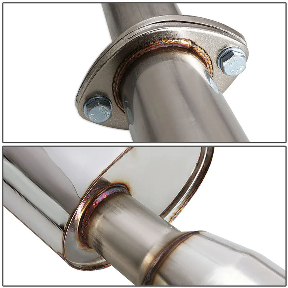 0408 Nissan Maxima V6 A34 Vq35De 4" Dual Tip Muffler Catback Exhaust