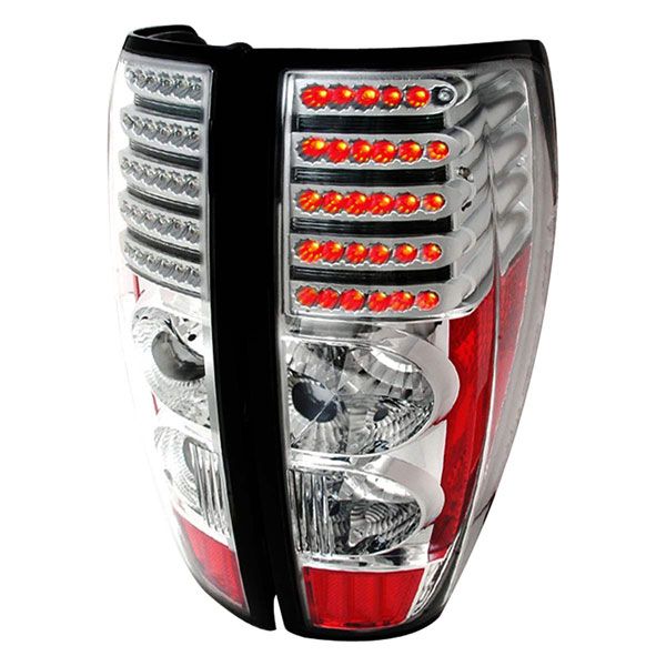 20042011 Chevy Colorado / GMC Canyon Euro Style LED Tail Lights Chrome