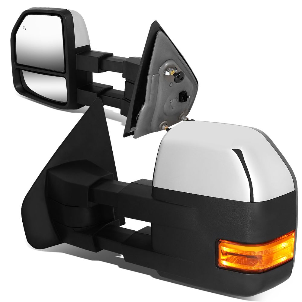 Factory Style Tow Mirrors 0414 Ford F150 Powered w/LED Signal/Puddle