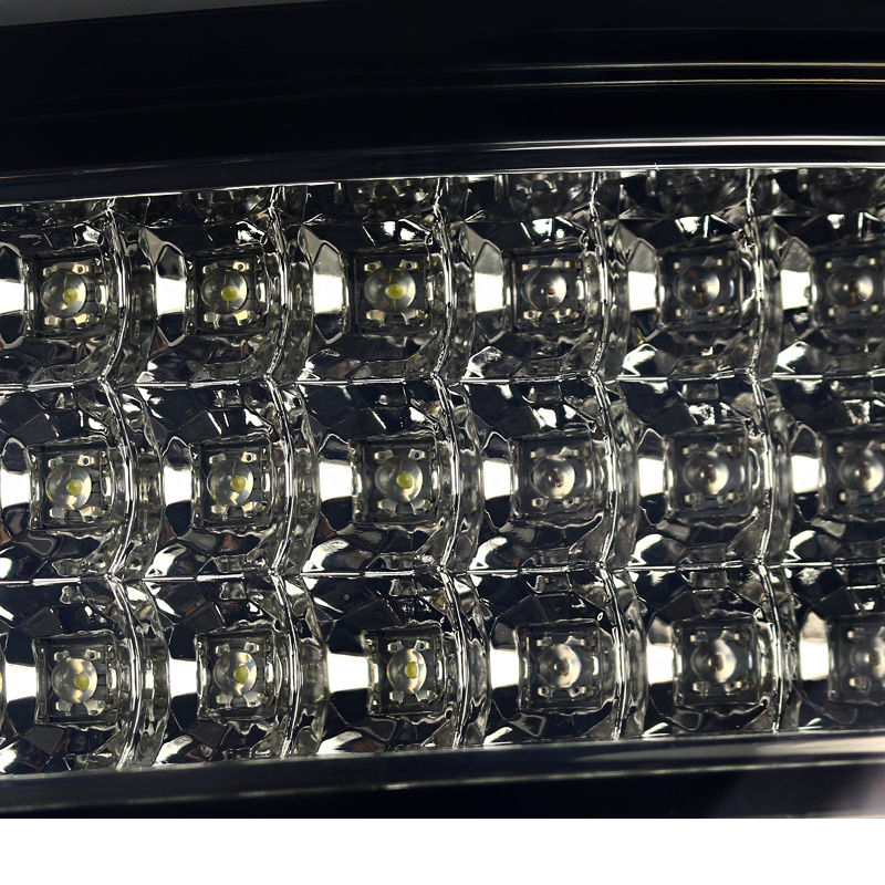 SpecD 20052007 Chrysler 300C Full LED Tube Tail Lights Jet Black/Smoked