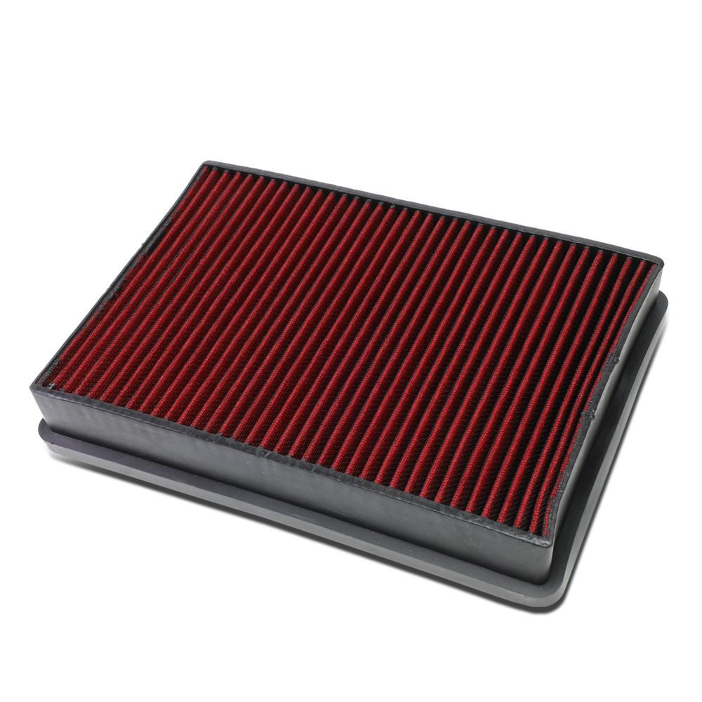 Red Washable High-Flow Air Filter For 05-08 Ford F-150/F-350 & Lincoln Mark LT 5.4L