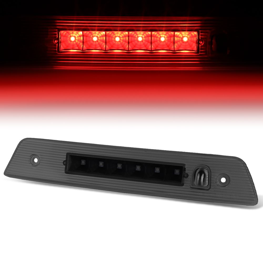0510 Jeep Grand Cherokee LED Third Brake Light Black Smoked