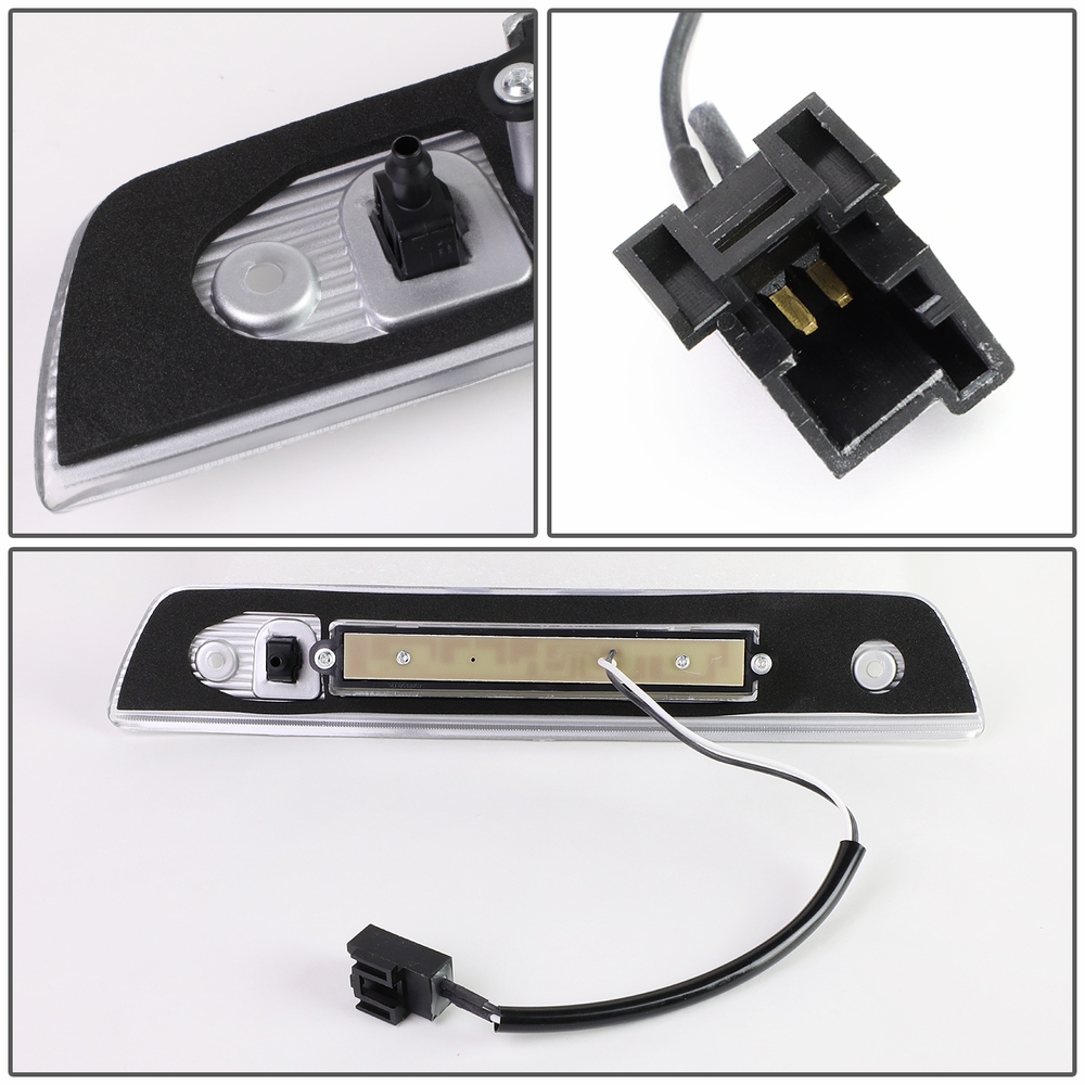 0510 Jeep Grand Cherokee LED Third Brake Light Black Smoked