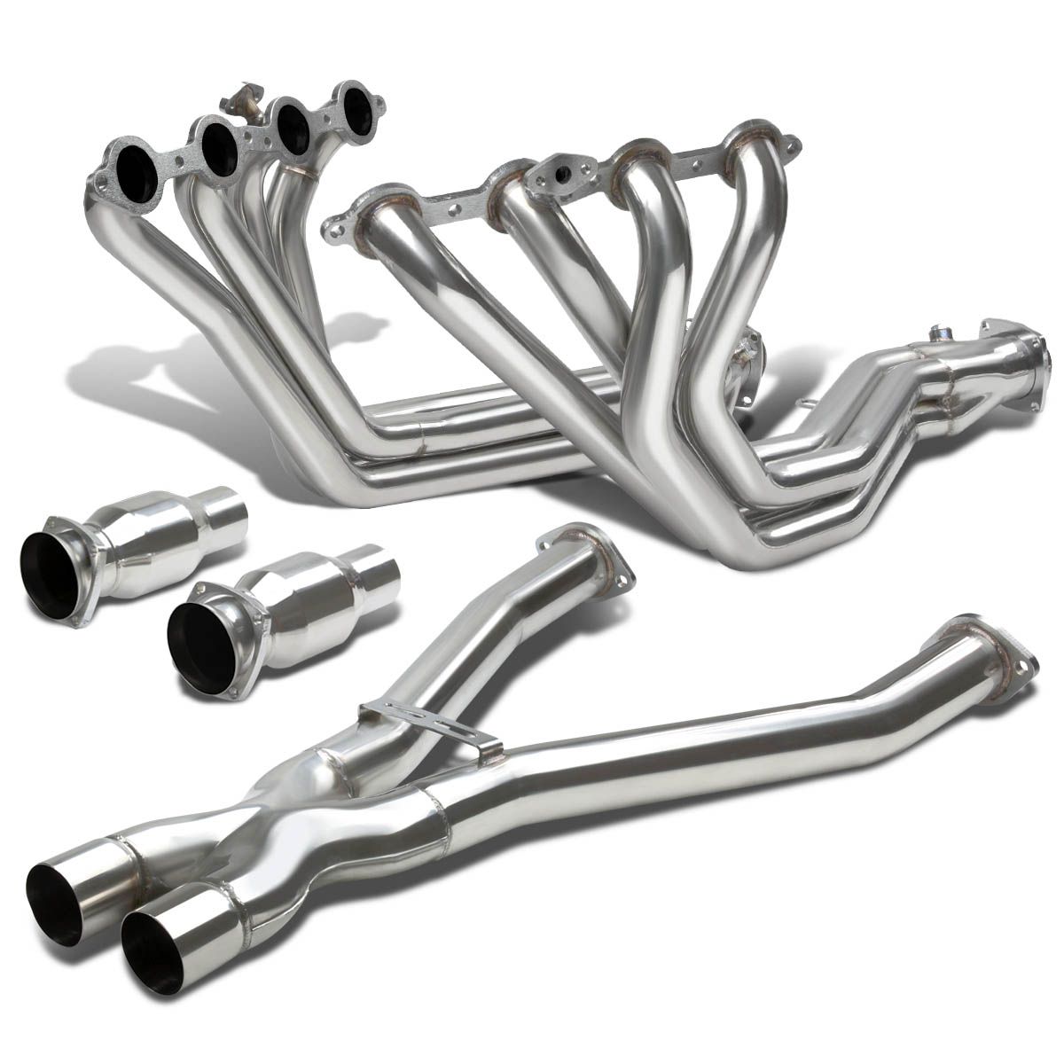 0513 Chevy Corvette C6 LS2 LS3 Long Tube Performance Headers + XPipe