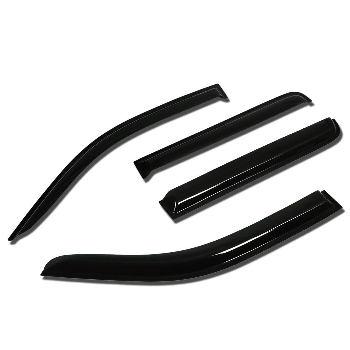 0514 Nissan Frontier Smoke Tint Side Window Visor Shade / Deflector