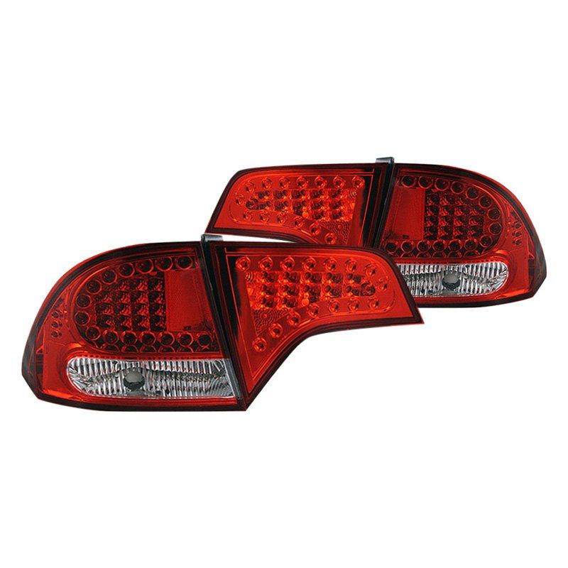 Purchase 06 07 08 HONDA CIVIC COUPE OEM LEFT TAIL LIGHT NICE! In Flat - Foto 3