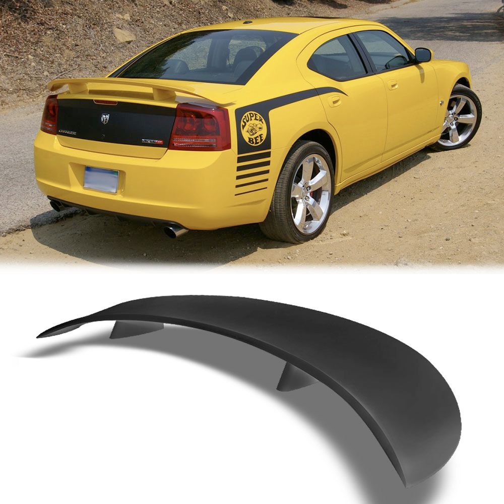 0610 Dodge Charger Factory OEM Style Rear Trunk Spoiler Kit Unpainted