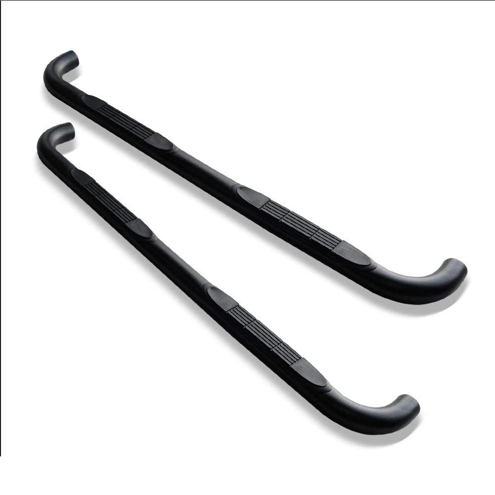 0610 Hummer H3 3" Matte Black Side Step Nerf Bars