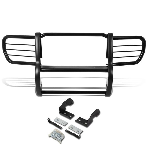 0610 Jeep Commander XK Front Bumper Protector Brush Grille Guard (Black)