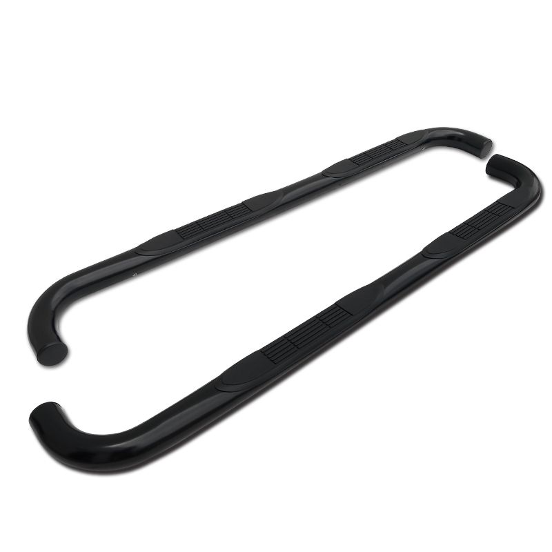 0610 Hummer H3 3" Round S/S Side Step Nerf Bar Black