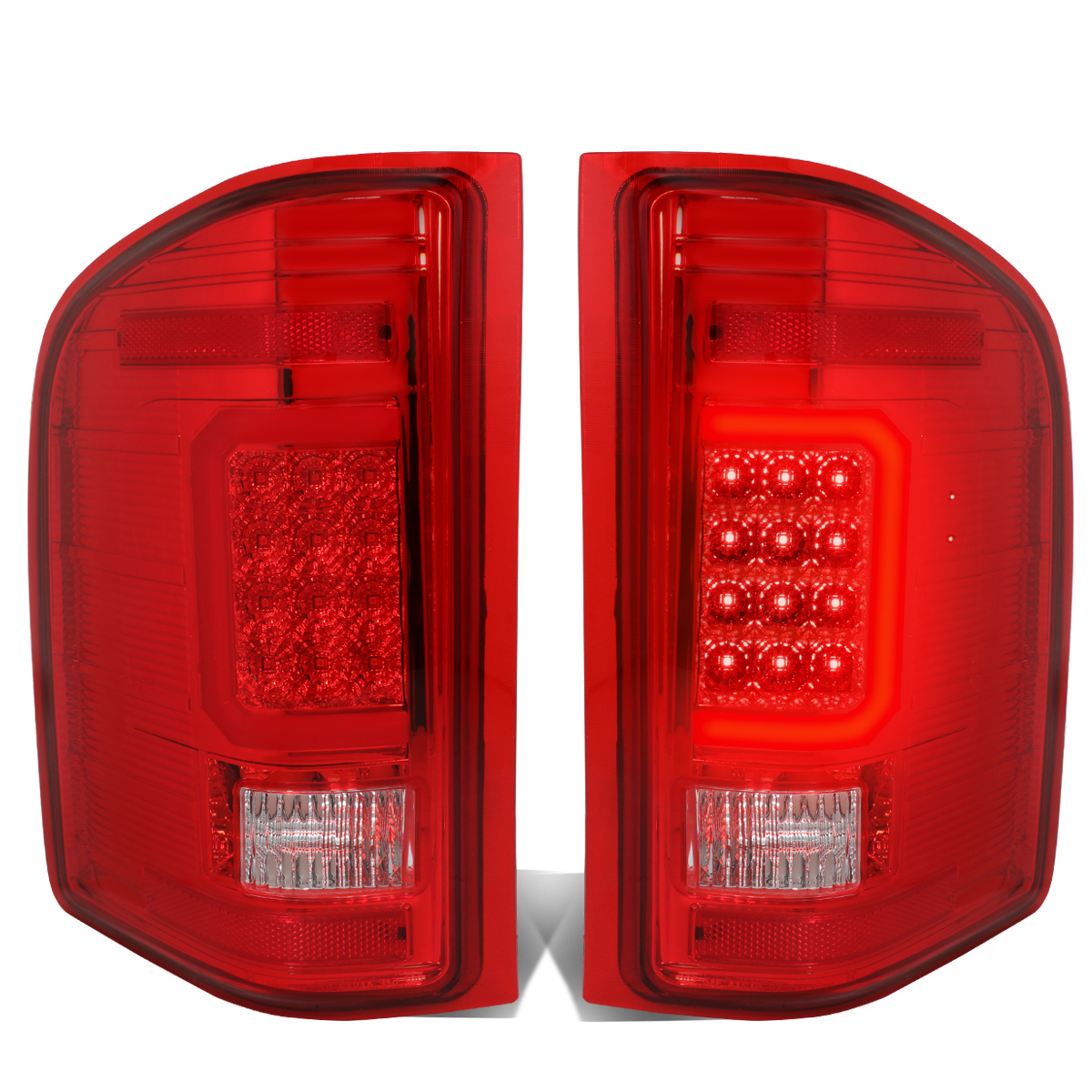 07-13 Chevy Silverado / GMC Sierra C-Shaped Tube LED Tail