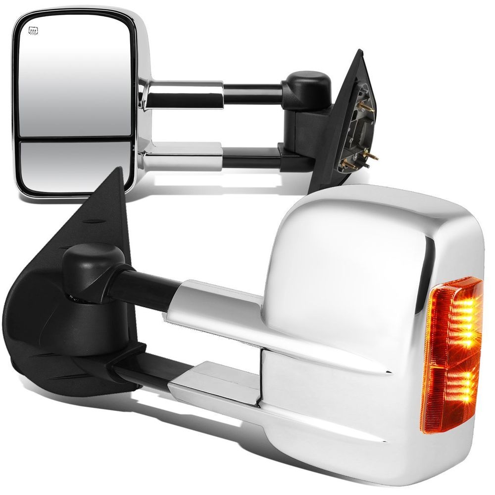Factory Style Tow Mirrors 0713 Chevy Silverado / Suburban GMC Sierra