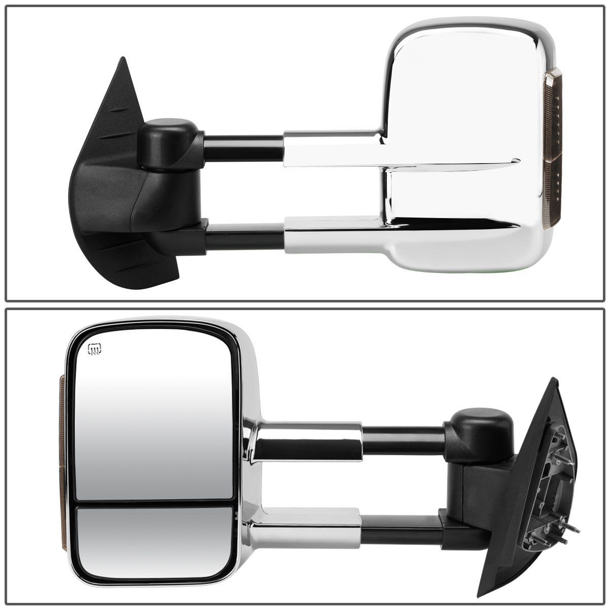 Factory Style Tow Mirrors 0713 Chevy Silverado / Suburban GMC Sierra