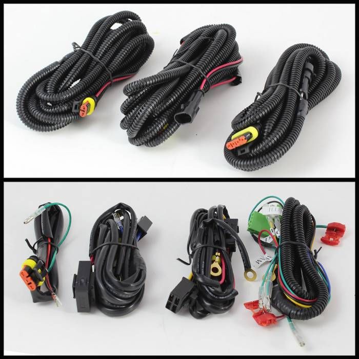 0714 Toyota FJ Cruiser Fog Lights [LED Daytime Running Lights] Black