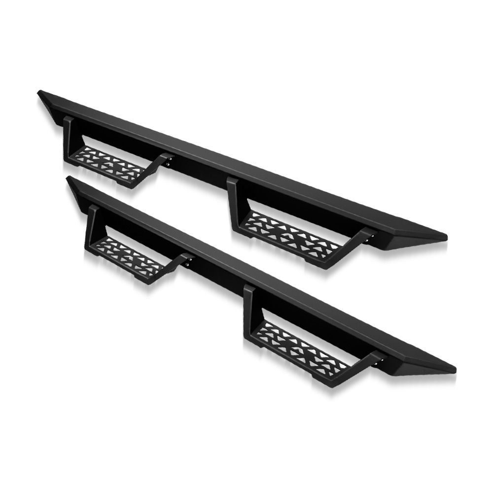 0714 Toyota FJ Cruiser Matte Black Modular Drop Step Side Nerf Bars