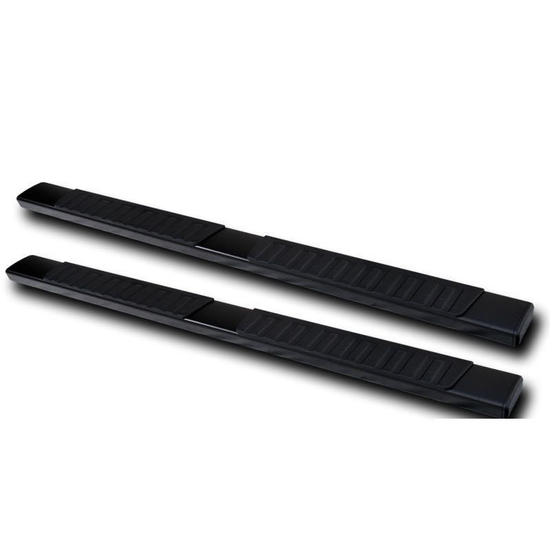 0718 Chevy Silverado Crew Cab 6" Aluminum Side Step Running Board Black
